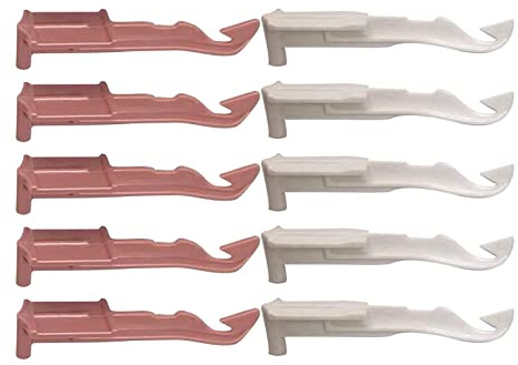 10 Stück Stricknadeln, 48 Nadeln, Strickmaschinen-Zubehör, Garneinfädler, DIY-Handwebstuhl, Ersatzteile, Häkelkomponenten