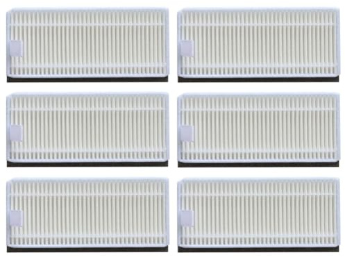 FACAIIO Lefant M1/U180/T700 - Set di 6 filtri di ricambio lavabili per aspirapolvere, resistenti, per aria pulita in case con animali domestici e bambini