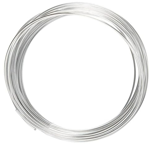 1 st aluminiumtråd 1 m - 0,1 mm-1 mm böjbar hantverkstråd for gör-det-själv, bonsai och industriellt bruk(0.3mm)