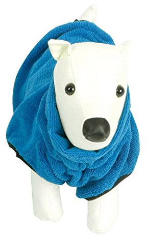 DUVO+ 311164 Bademantel Hund Microfiber, XXL, blau