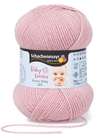Schachenmayr Baby Smiles Bravo Baby 185 9801212-01038 altrosa Handstrickgarn, Häkelgarn, Babygarn