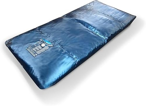 Aqua Sense Wasserbettmatratze 90x220 cm – Softside Dual Wasserkern mit Mesamoll2® (60% Beruhigung) – Für 180x220 cm Wasserbett – Inkl. 2X Conditioner (100 ml)