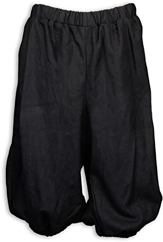 MYTHOLON Tudor Kniebundose schwarz XL