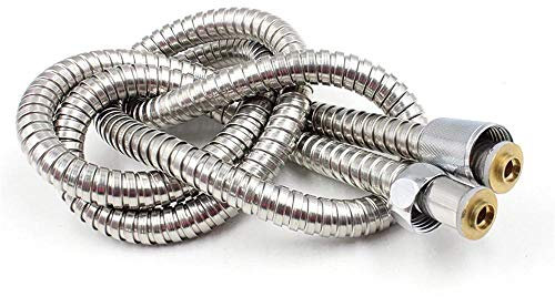 Tappeti Design Badzubehör Edelstahl Flexibles Wasserrohr 2m / 3m Niederschlag Gemeinsamer Duschschlauch Chrom Duschrohr-2m