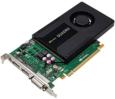 Nvidia QUADRO K2000 2GB DDR5 2*DP 1*DVI (Ricondizionato)
