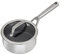 Ninja ZEROSTICK Stainless Steel Cookware 16cm Saucepan, Long Lasting, Non-Stick, Induction Compatible, Saucepan, Oven Safe to 260°C, Cast Stainless Steel Handle C60216UK