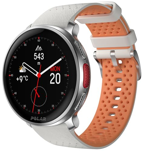 Polar Vantage V3, Sportuhr mit GPS, Fortschrittliches Herzfrequenz-Messgerät und Längere Akkulaufzeit, Sportuhr mit Smartwatch-Funktionen für Männer und Frauen, Offline-Karten, Laufuhr, Triathlon-Uhr