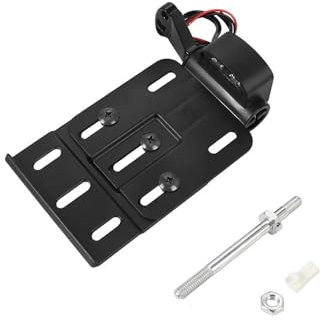 DINGYIG Für H&Arley Für Dyna Sportster 1200 Motorrad Teleskop Klapp Licht Seite Montieren Kennzeichen Rahmen Abdeckung Halter Einstellbar