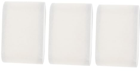 VALICLUD Coussin de Présentation pour Montres et Bracelets, Lot de 3 Blancs | Boîte de Rangement pour Bijoux, Velours à Perles et Mousse, Format Rectangulaire