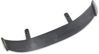 Kofferraumdachspoiler Universal 130CM Fließheck SUV Autos Hinten Dach Stamm Deckel Spoiler Flügel Fahrzeug ABS Schwarz Carbon Weiß Zubehör Teile Auto Heckspoiler Flügel(Carbon Printing)
