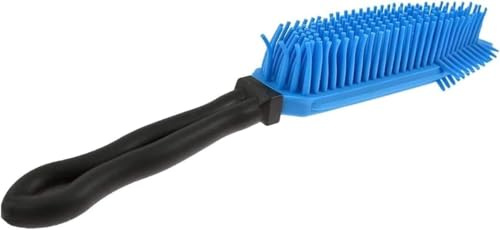 Neel Saanjh Rubber Pet Hair Hand Brush, Compact & Lightweight, Reusable and Easy-to-Clean Design, Ergonomic Handle, Effortless Hair Removal, Perfect for Daily Cleaning Routines, (1 Pcs)