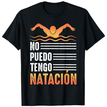 No Puedo Tengo natación Piscina Nadador Nadar Divertido Camiseta