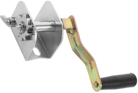 Healifty Tenditore a Manovella per Rete da Pallavolo e Badminton in Metallo Resistente Dispositivo di Tensionamento Manuale Compatto per Impianti Sportivi All’Aperto Kit Colore Casuale