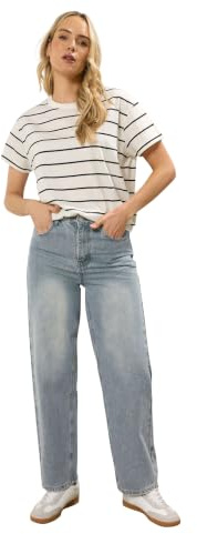 Long Tall Sally - LTS Tall Carrot Leg Jeans - Women's Light Blue