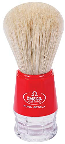 Omega S-Brush Synthetic Shaving Brush Blue 10018