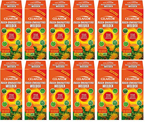 12 x 400ml Celaflor Rasen-Unkrautfrei Weedex Unkrautvernichter