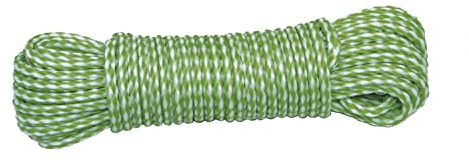 Amig - Corde Multi-usages 10 m | Résistante 100 kg | Intérieur/Extérieur | Polyéthylène & Polypropylène | pour Jardin, Marine, Camping, Multicolore, Ø 4 mm