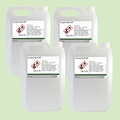 Mineralised Methylated Spirits (Purple) 4 x 5 Litre (20L) Including Courier Delivery