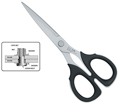 Kai Schneiderschere 7170 (17 cm) zum Nähen und Sticken, professionelle Industrieschere, höchste Qualität
