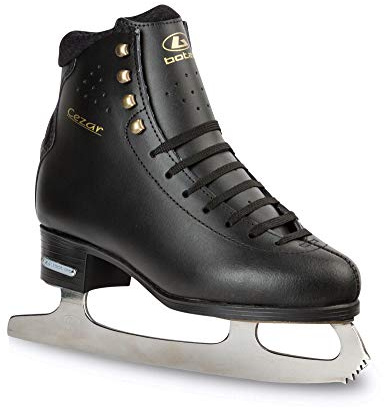 Botas - Model: CEZAR/Made in Europe (Czech Republic) / Figure Ice Skates for Men, Boys/Leather Stretchy Cuff/Size: Adult 11