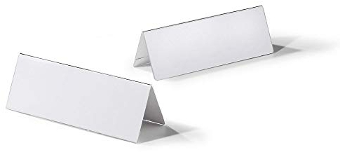 DURABLE TischNamensschild, DachForm, aus Acryl 803519