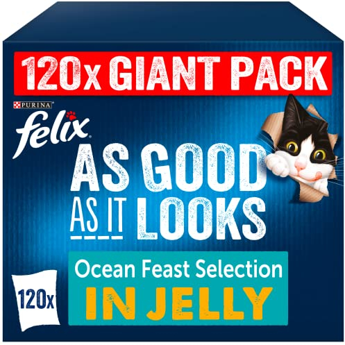 Felix As Good As It Looks Cat Food Fish 120x100g