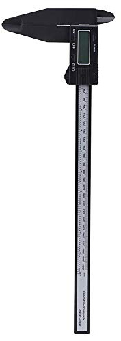 Digitalmessschieber 300mm Elektronischer Messschieber mit langem Backenmesswerkzeug großem LCD-Bildschirm Millimeter/Zoll Umwandlung Carbonlineal