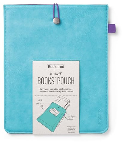 Bookaroo Books & Stuff Pouch Turquoise