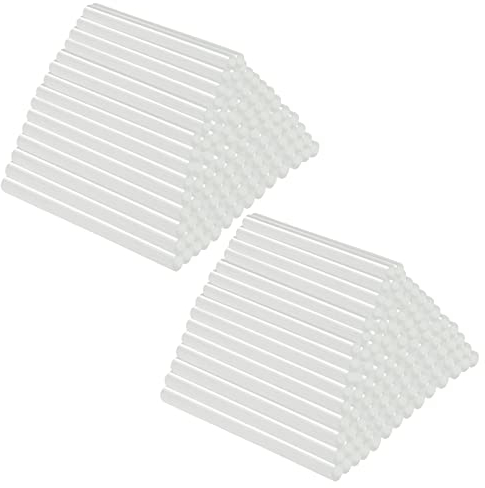 YRHome 4 kg Klebesticks Heißkleber Heißklebestifte Heißklebesticks 11x200mm DIY Ersatzsticks transparent für Heißklebepistole 200 Stück (ca. 4 Kilo)