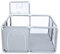 YAZOCO Parque Infantil Bebe 122x180cm Corralito Bebe, Parque de Juegos Bebé Con Malla Transpirable En Los Cuatro Lados Y Ventosas…