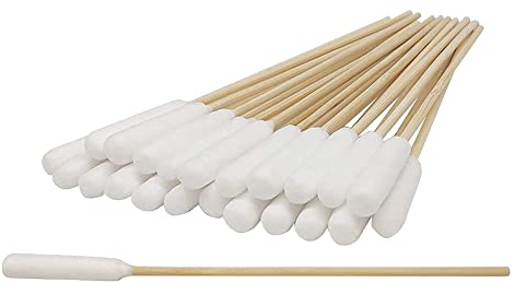 UUYYEO Lot de 100 cotons-tiges extra larges à grande pointe pour cotons-tiges longs