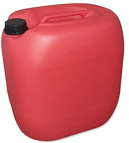 kanister-vertrieb® 30 L Kanister Wasserkanister Kunststoffkanister rot DIN61