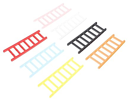 DOITOOL 14stücke Leiterornamente Aus Pp-Material Für Mini-häuser Fotorequisiten Dekorationselemente Für Innen Und Außenbereich Von Miniaturhäusern