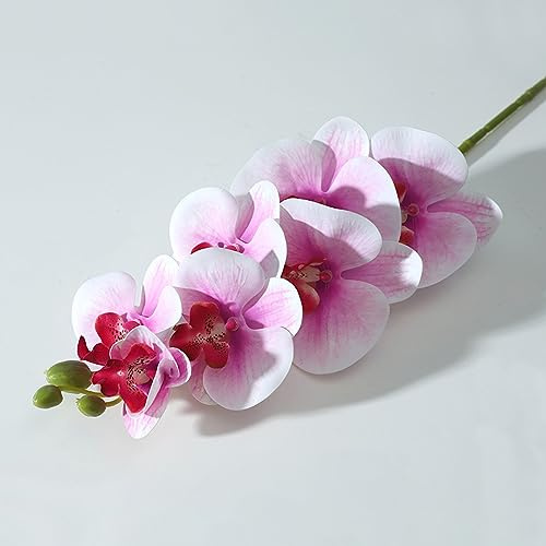 Fiori Finti Per Decorazioni Orchidea Farfalla Rosa Fiori Artificiali Per Cimitero, Decorazioni Da Vaso, Vasi Alti,Piante Artificiali Da Esterno,Composizione Fiori Artificiali,Fiori Di Seta