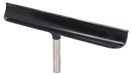 TICFOX Drechselbank Werkzeugauflage, Drehmaschine Stahl T Typ Werkzeugpfosten, 30CM Edelstahl Werkzeugauflage für die Holzdrehbank 16mm Pfostendurchmesser Drechslerlünette für Holzbearbeitung