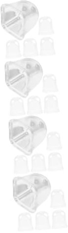 INOOMP 20pièces Couvercle De Transparent pour Plantes Lot de Clochettes De Jardin pour Et Culture pour Améliorer La Croissance des Plantes Milieu Froid