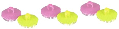KOMBIUDA 3 Sets Körpershampoo-kopfhautmassagebürste Für Haar Körper Bad Spa-werkzeug Zufällige Auswahl 2 Stück * 3
