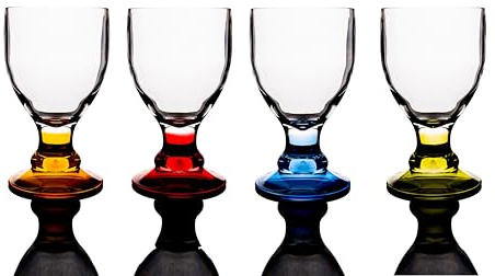 Cheerzly Dionysos - Copa de acrílico irrompible para vino, whisky, cóctel, elegante diseño británico, sin BPA, ergonómica, ideal para vasos elegantes y duraderos