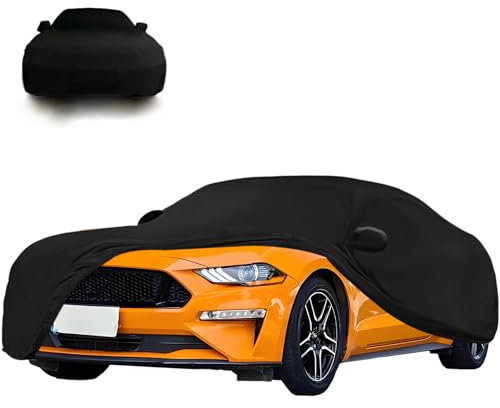 Telo di copertura per auto di alta qualità, per interni ed esterni, compatibile con Ford Mustang 2005-2024, copertura completa per auto per protezione dal sole, dalla polvere, in raso