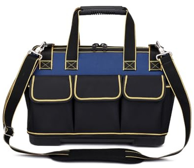 Borsa Porta Attrezzi, Borsa per elettricisti, Custodia per elettricista, Borsa Magazzino Utensili,Cintura Porta Attrezzi Multi Tasche,per Elettricista,Carpentiere,Tecnico Manutenzione.