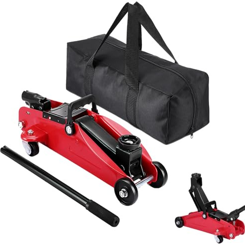 Hydraulic Low Profile Floor Jack-2 Tne Hydraulic Trolley Jacks, Portable 2 T Car Lift Floor Jack for Home and Garage