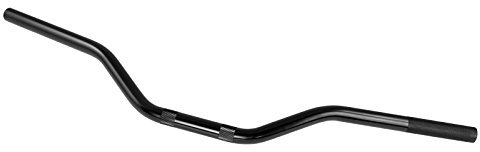 Manubrio Alluminio Moto ATV Scooter Piega Bassa 22 mm universale Nero