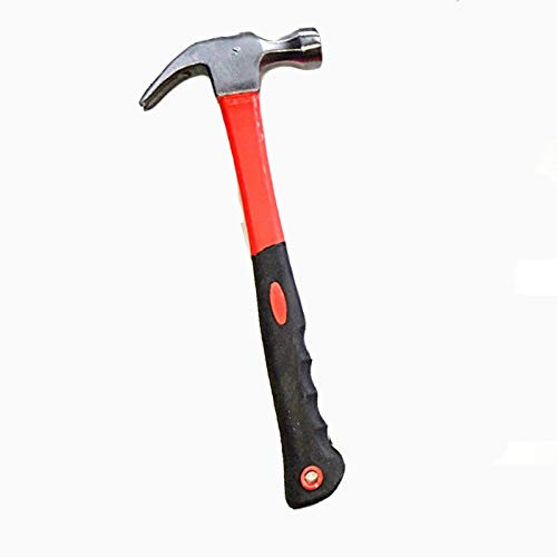 Vogueing Tool Marteau arrache-clou multifonction avec poignée en plastique 0,5 kg