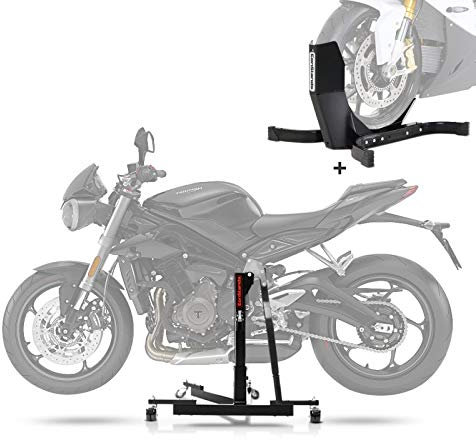 ConStands Zentralständer Kompatibel mit BMW F 650 GS 08-12 Power Evo + Wippe