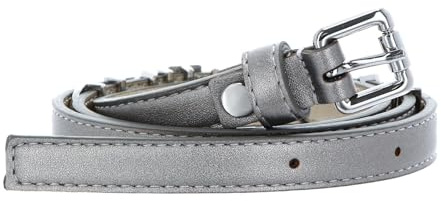 Valentino Emma Winter Belt W85 Argento/Nickel - kürzbar