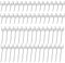 Liekadijiae 60 Piezas Ganchos para Panel Perforado, Paneles Perforados con Ganchos de Metal, Ganchos para Panel Perforado, para Tablones de Anuncios, Estantes de Supermercados, Herrajes (5/10 cm)