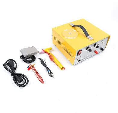 80A Dx-808 Pulse Spot Welder Gold Silver Jewelry Welding Machine Tool 220V 400W SchmuckschweißImpuls PunktschweißGeräT Elektrische LöTmaschine HochpräZisions-SchweißGeräT Ring Sparkle SchweißEr