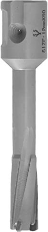 UPQRSG Ringschneider, 50 MM Schnitttiefe für Magnetbohrmaschine, Effizientes, Präzises Schneiden, 40CR Hartmetall Hohlkernbohrer, Mag Bohrer für Gusseisen, Edelstahl(12mm)