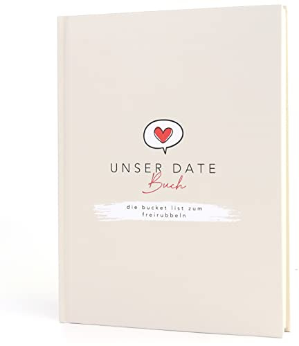Darlena Unser Date Buch | 52 Date Ideen für Paare zum Freirubbeln | Bucket List für Pärchen | Jahrestag Geschenk für ihn & sie | Paar Geschenke zum Valentinstag oder Weihnachten für Freund & Freundin