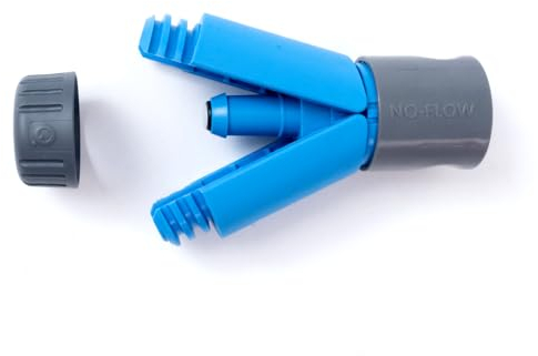 Qwickhose® No-Flow Wing-Lock Universal Hose Connector – Waterstop Hose Connector Fitting for Garden Hose